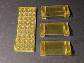 LEGO Space: Galaxy Explorer (497), complete, no box, one extra piece, baseplates