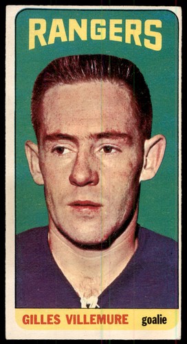 Gilles Villemure #74 1964 Topps card