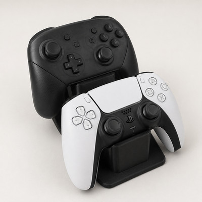 Doppelhalterung für Gamepad Joystick Controller verschiedene Farben,...