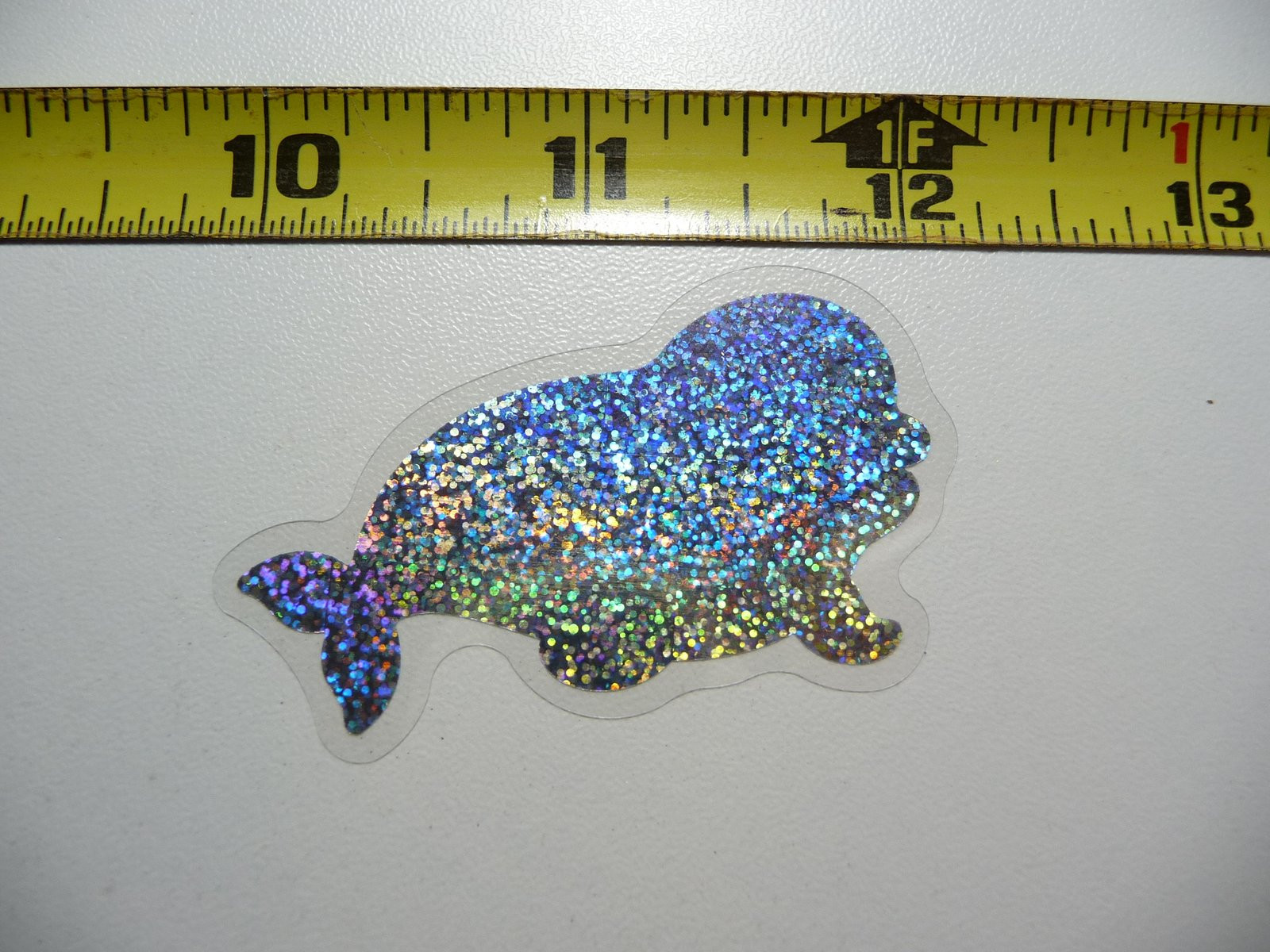 HOLOGRAPHIC BABY SEAL STICKER DECAL OCEAN SEA LIFE SPARKLE