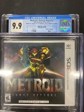 3DS Metroid Samus Returns Nintendo 2017 Sealed Graded CGC 9.9
