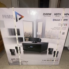 Primus PM-31 5.1 Home Theater Speaker System 2500W Bluetooth HDMI MP4 Black