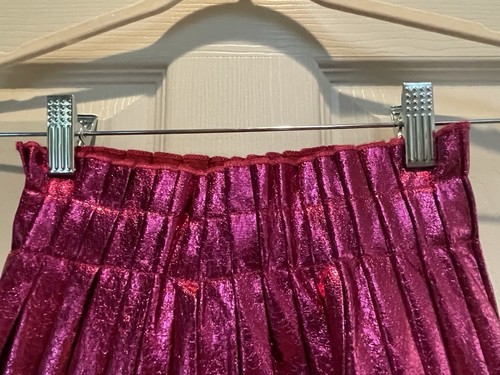 Lola & The Boys Hot Pink Hannah Montana’ish’Youth Jacket & Pleated Skirt Size 10 - Picture 2 of 18