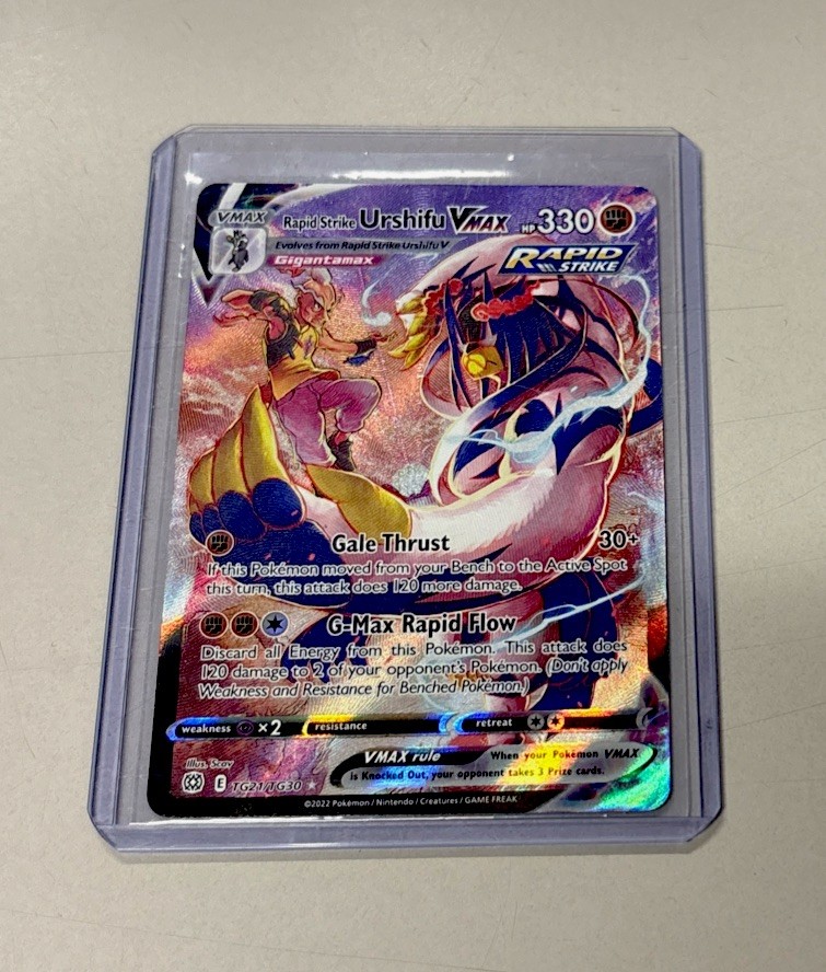 Pokemon TCG: Rapid Strike Urshifu Vmax TG21/TG30 Brilliant Stars MINT