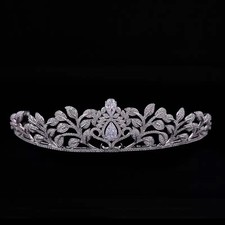 Swarovski zirconia Bride Wedding Crown tiara