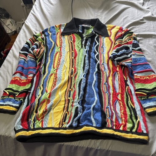 Vintage Bergati Coogi Style Sweater Size XL - Image 1