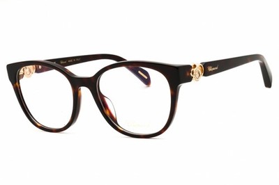 Chopard VCH356S 0909 Shiny Havana 53mm Eyeglasses New Authentic