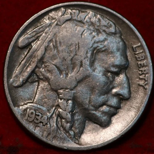 1934-P Buffalo Nickel — photo from the most recent tracked eBay sale