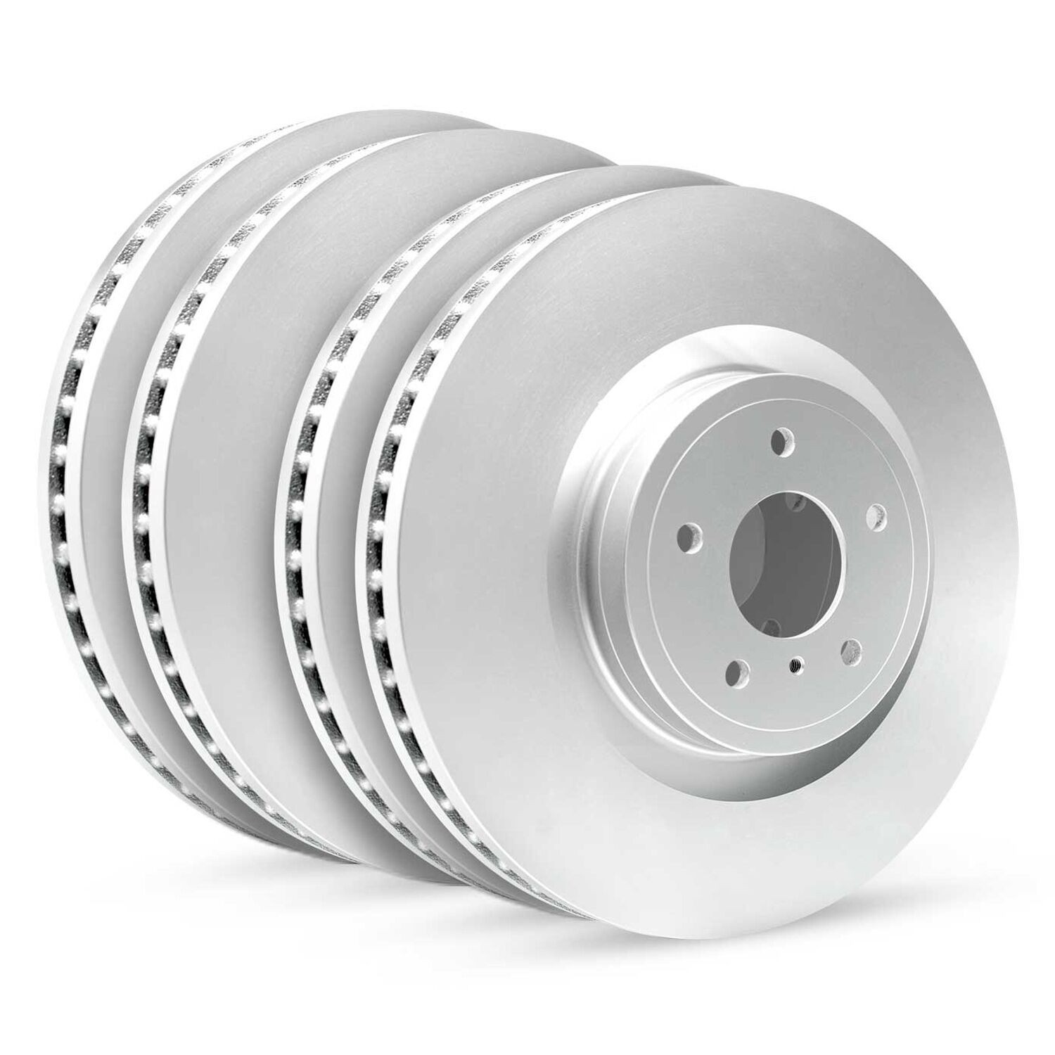 For Bentley Continental 04-18 R1 Concepts Front & Rear Brake Rotor Set