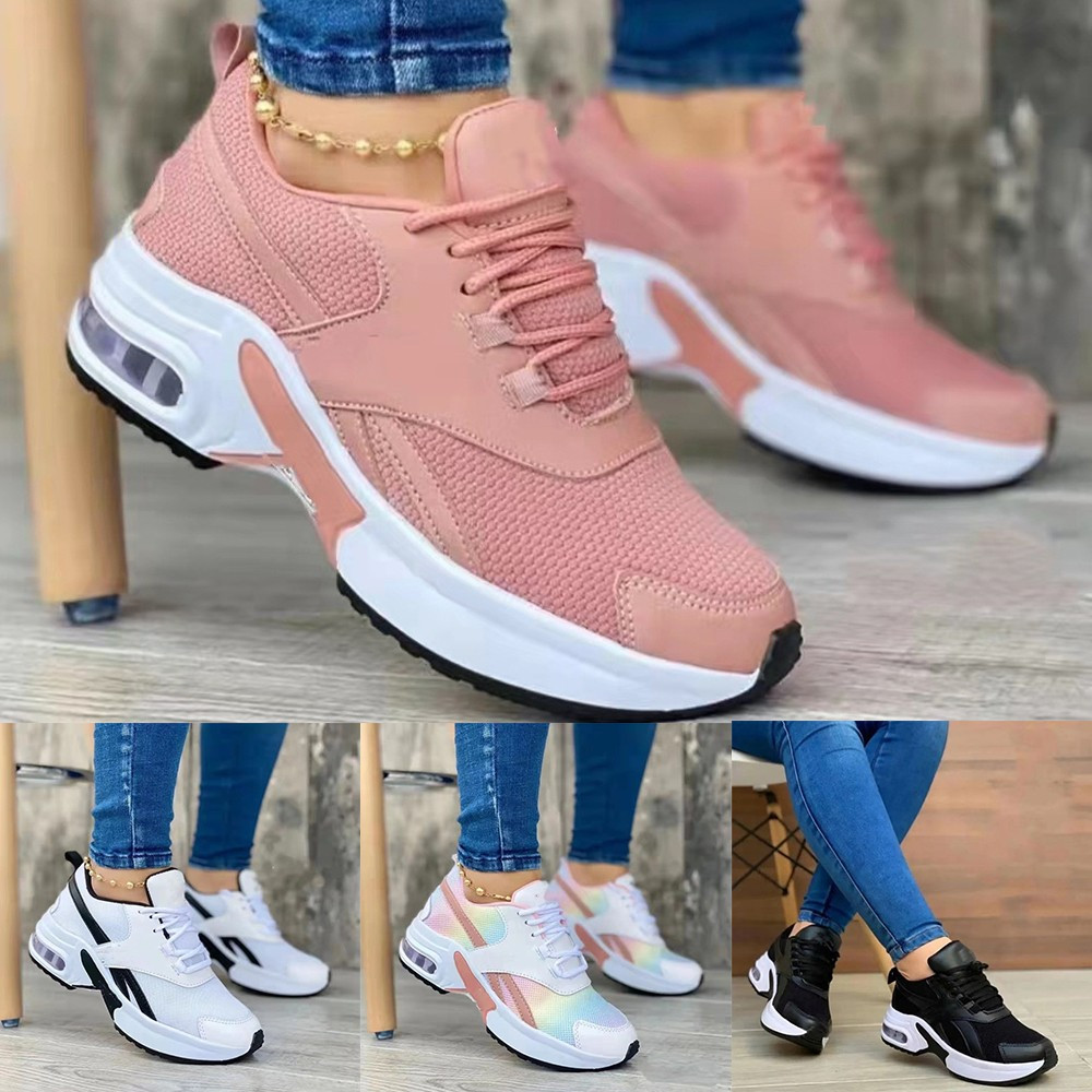 FILA Scarpe da tennis sportive alla moda da donna con rete traspirante e suole imbott