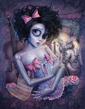 Miss Understood Diamond Art Club   Discontinued   Rare DAC Painting By EnaMorte