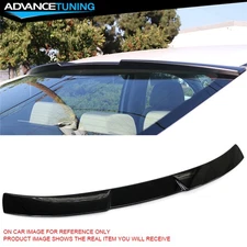 Fits 16-21 Honda Civic Sedan JDM Style Rear Roof Wing Spoiler Gloss Black ABS
