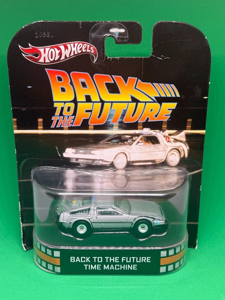 Hot Wheels Retro Entertainment Back to the Future DeLorean Diecast