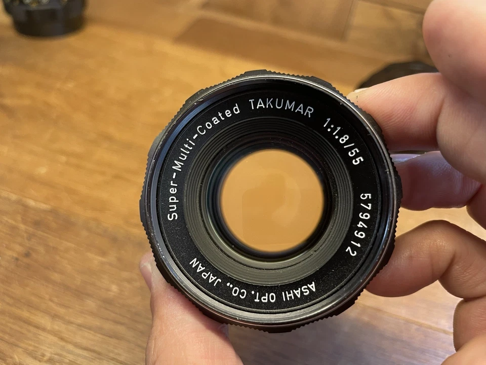 *2 Lens Set : Near Mint ++* Pentax SMC Takumar 55mm F/1.8 & 28mm F/3.5 M42 / JPN - Image 2 of 4