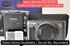[MINT Box] Canon PowerShot SX720 HS Black 20.3MP 40x Optical Zoom 32G SD Japan