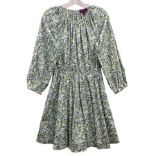 J Crew Liberty Floral Smocked Mini Dress Whimsical Lightweight Spring Soft S