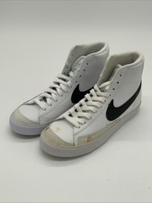 Nike Blazer Mid 77 GS  White/Black Kids Size 6Y DA4086 100