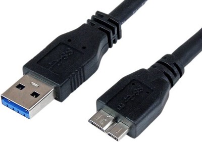 USB 3.0 SuperSpeed A auf Micro B Cable 1,20m für Western Digital Seagate Toshiba