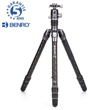 BENRO FRHN14CVX20 Carbon Rhino Tripod Kit with Column Series 1 4 Sections 1.46