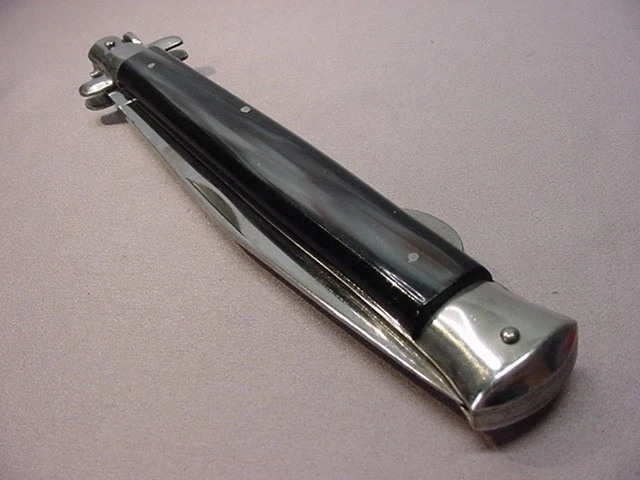 ENORME DE COLECCIÓN 13-3/16". MANUAL ITALIANO BLOQUEO TRASERO HECHO EN ITALIA ¡IMPRESIONANTE! Foto 4 de 4