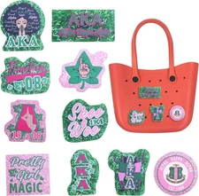 LParkin 10 PCS Bogg Charms for Tote Bags Accessories Bag with... 