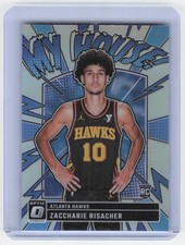 2024-25 Donruss Optic #13 Zaccharie Risacher My House Holo