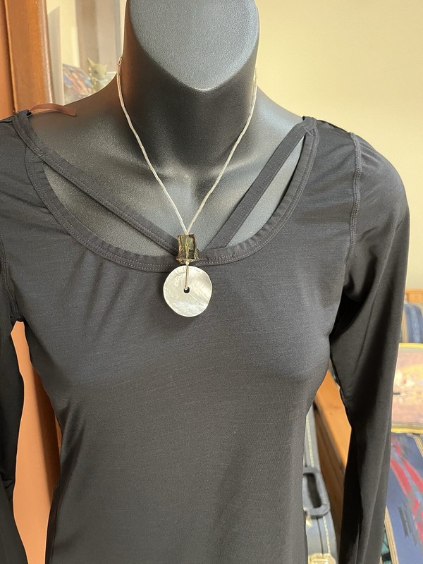 Vintage Signed Nomad Jewelry Hanan Yanny Cape Town Boho Beaded Necklace 