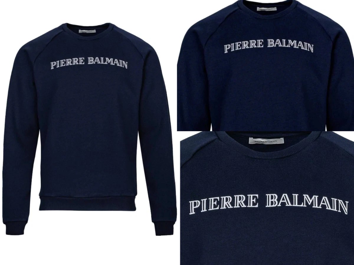 Pierre Balmain Iconic Logo Jumper Pullover Top BNWT eBay