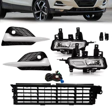 For 2020-2022 Nissan Rogue Sport Radiator Air Shutter Fog Light Insert cover