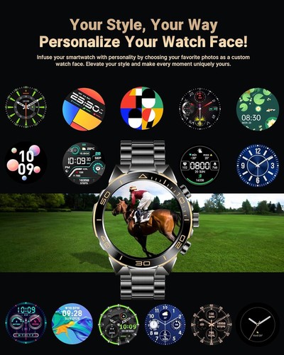 Android Smart Watch - Heart Rate Blood Oxygen - Heart Rate, Sleep, Oxygen Sensor - Picture 8 of 9