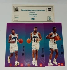 Charlotte Hornets Action Stand-ups Vintage Set 3