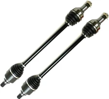 2 New Front ATV Axles Fit 2012-2015 Arctic Cat Wildcat 1000, 4 1000, X 1000