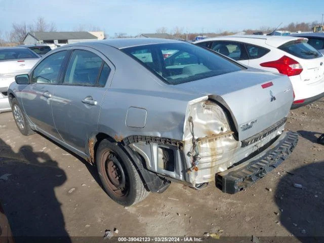 Espejo retrovisor derecho Mitsubishi Galant 2007 plateado fabricante de equipos originales usado 114 k millas Foto 3 de 4