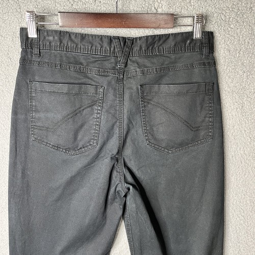 Ring of Fire Damen Hose Größe 20 Schwarz Chino Gerade 5 Taschen Freizeit W29 L28 - Bild 5 von 14
