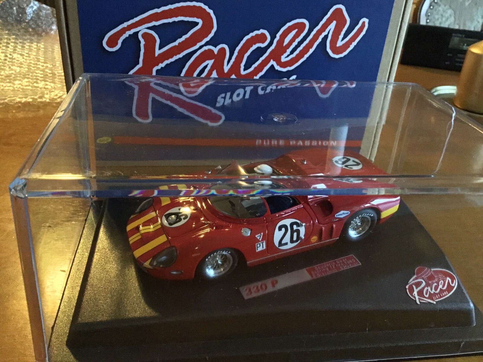 Racer Slot Cars Ferrari RCR39 - 330P - Scuderia Bear Sebring 12hrs 1965