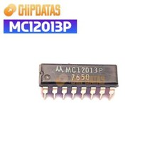 1PCS New MC12013P DIP-16 MECL PLL COMPONENTS DUAL MODULUS PRESCALER