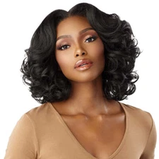 Sensationnel Curls K&Co Synthetic 13x6 HD Lace Front Wig - KINKY BODY WAVE 14"