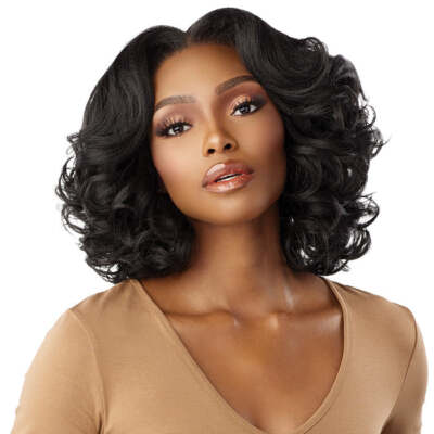 Sensationnel Curls K&Co Synthetic 13x6 HD Lace Front Wig - KINKY BODY WAVE 14''