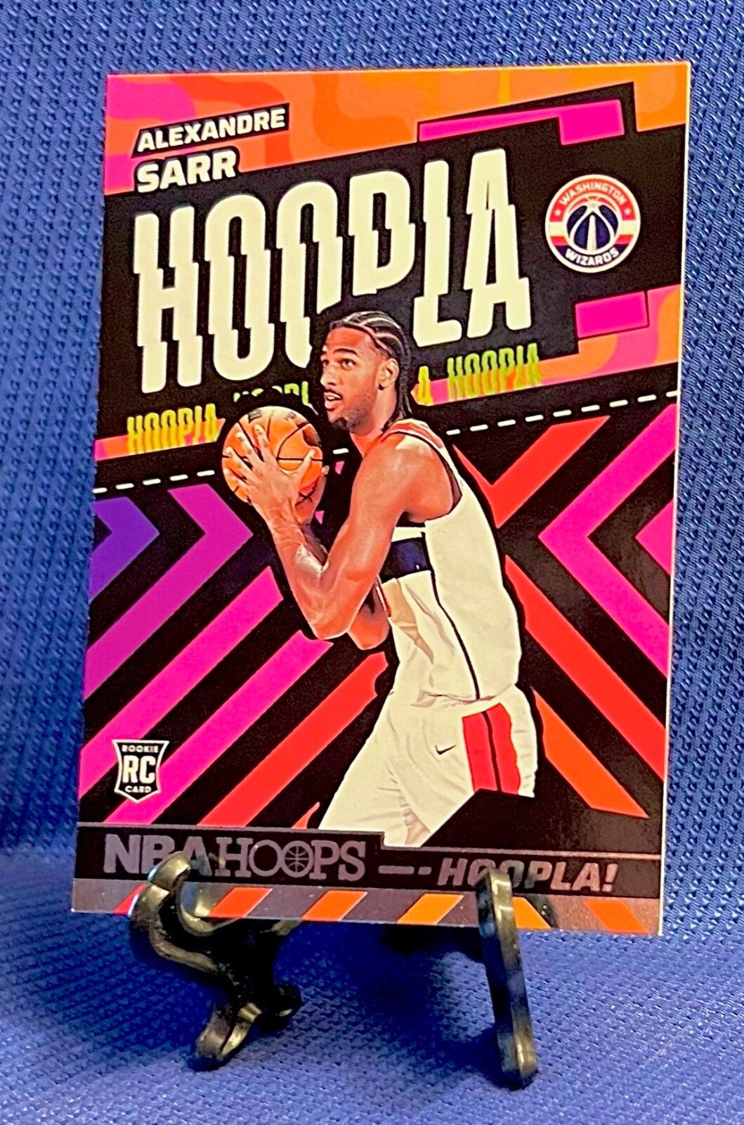 2024-25 Panini NBA Hoops Alexandre Sarr Hoopla Insert Rookie RC Wizards SP #11