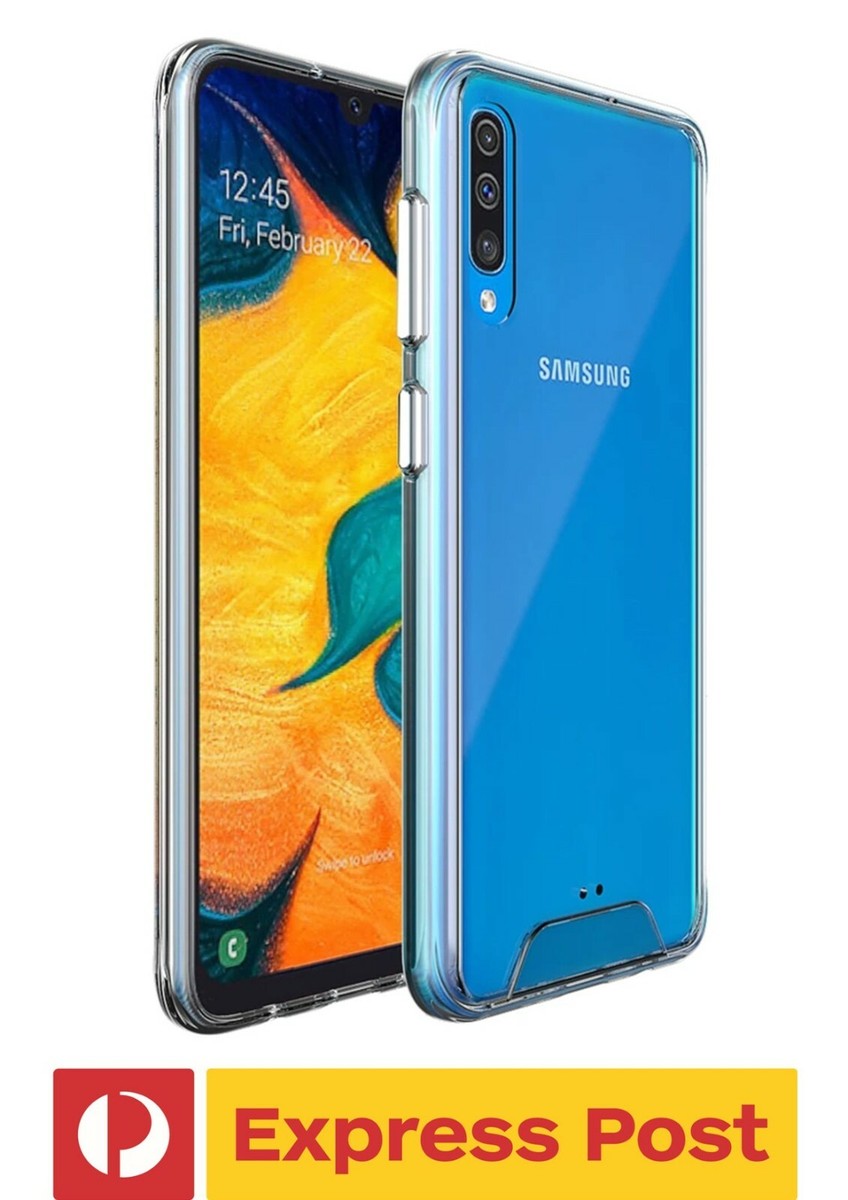 Samsung Galaxy A50 Space Collection Clear Transparent Shockproof Protection  Case