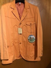 GIACCA MAREMMANA COTONE COLOR COCCIO CAPALBIO LE TRADIZIONI DI TOSCANA sconto30%