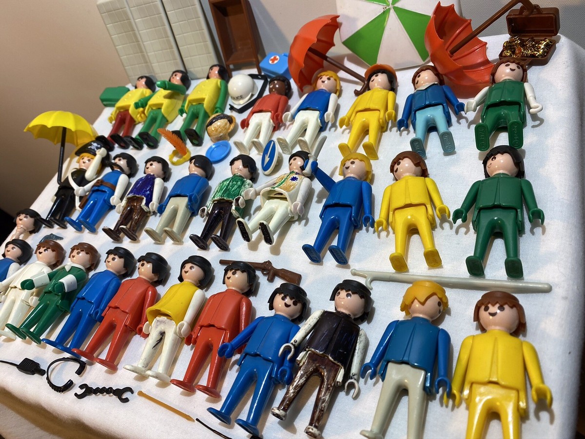 PLAYMOBIL GÉOBRA, LOT de 10 fugurines Vintage EUR 9,00 - FR