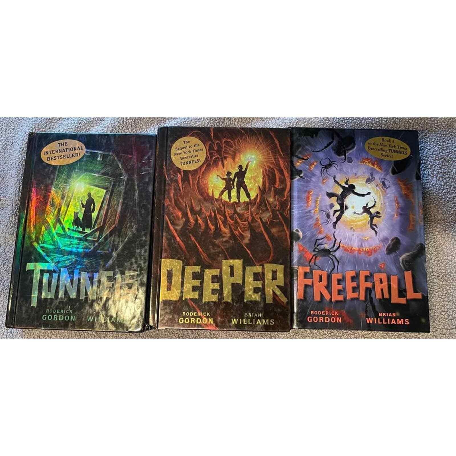 Tunnels Series LOT Roderick Gordon & Brian Williams Tunnels Deeper