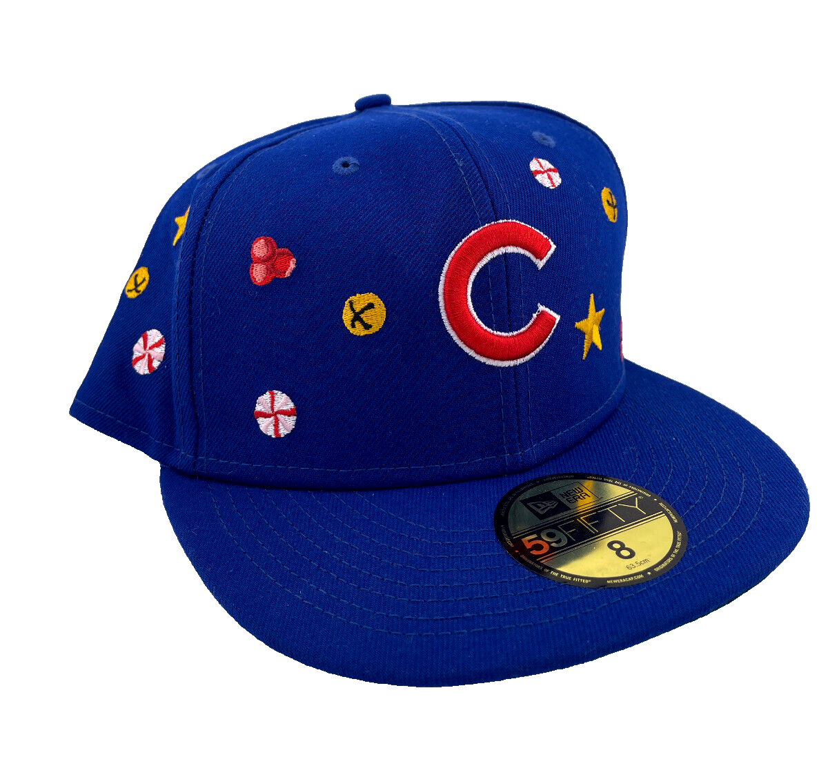 New Era Chicago Cubs MLB Holly Navy Blue/Green UV 59FIFTY Fitted
