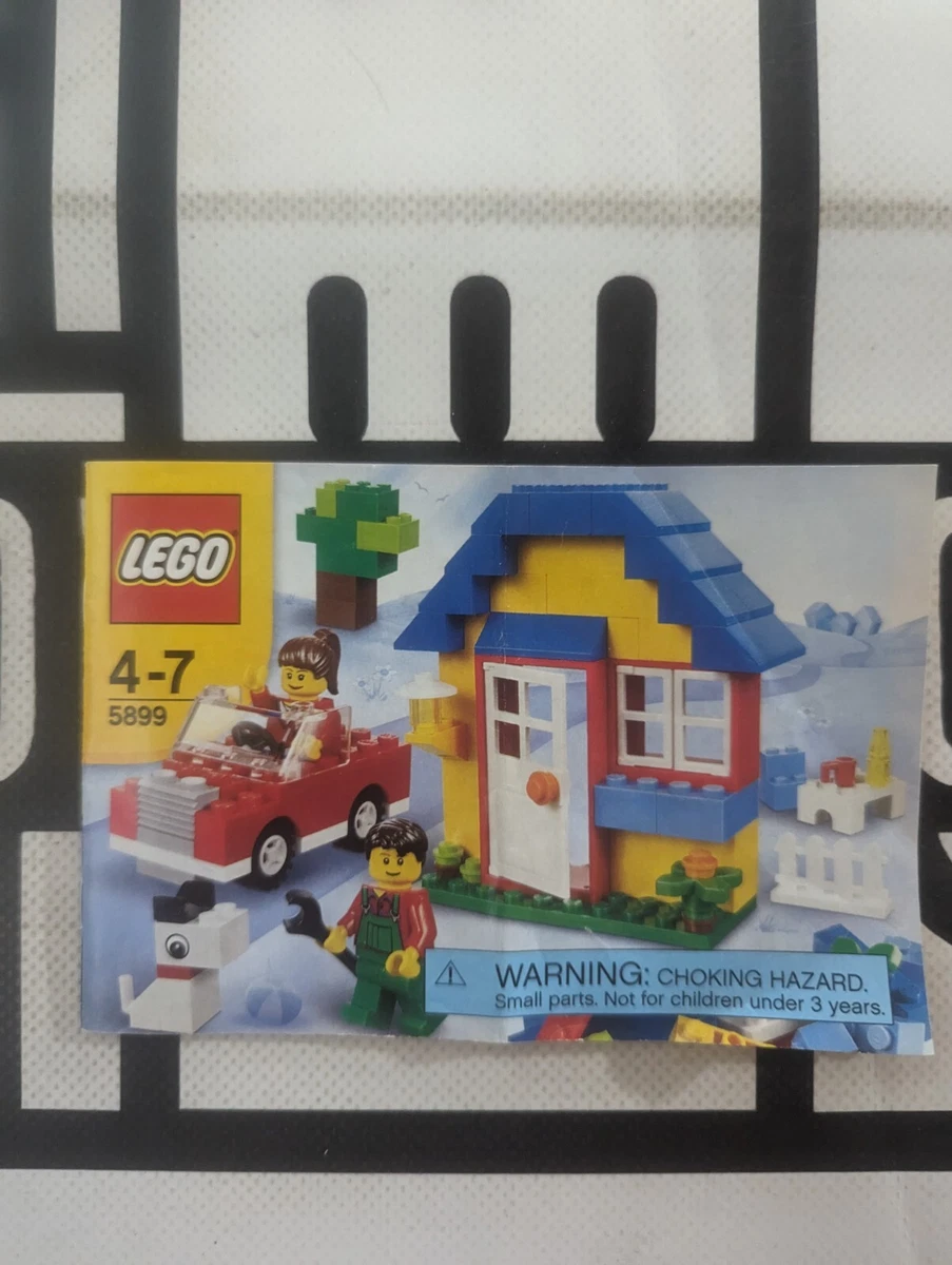 LEGO 5899 House Building Set Instruction Manual Only