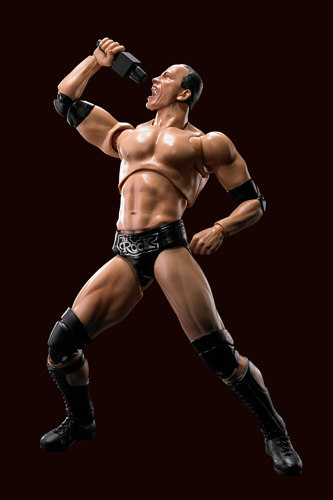 WWE THE ROCK フィギュア Amazon.com: Mattel WWE Ultimate Edition Action Figure