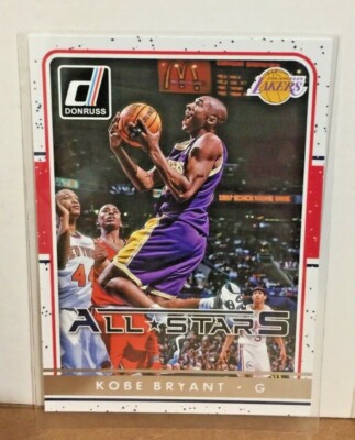 Kobe Bryant 2016-17 Panini Donruss Basketball All Stars Insert #1 Lakers