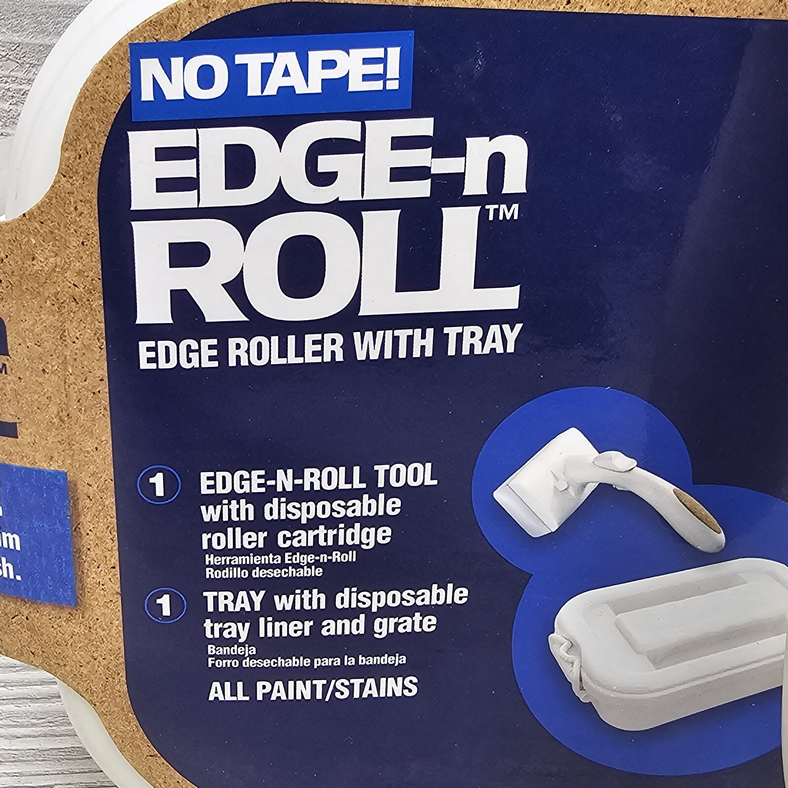 Zibra EdgeNRoll No Tape Tool Kit Paint System ETQEWTR Edge Roller
