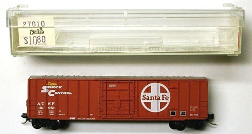 MTL Micro-Trains 27010 Santa Fe ATSF 151951 50 pies enchufe puerta boxcar  | Zustand: New
