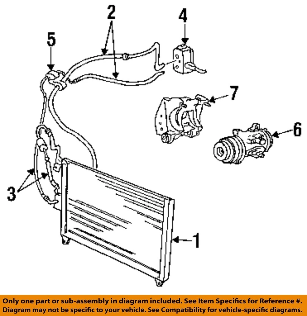 CHRYSLER OEM Air Conditioner-Suction Hose 4677393 | eBay